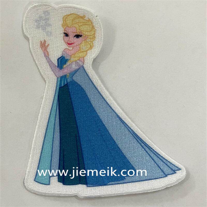 sublimation with embroidery patch